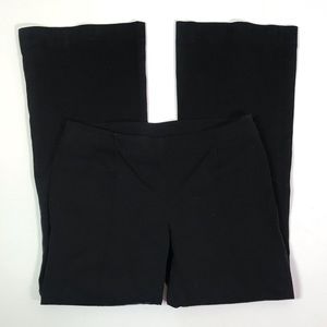 INTERNATIONAL CONCEPTS‎ BLACK FLARE LEG PANTS